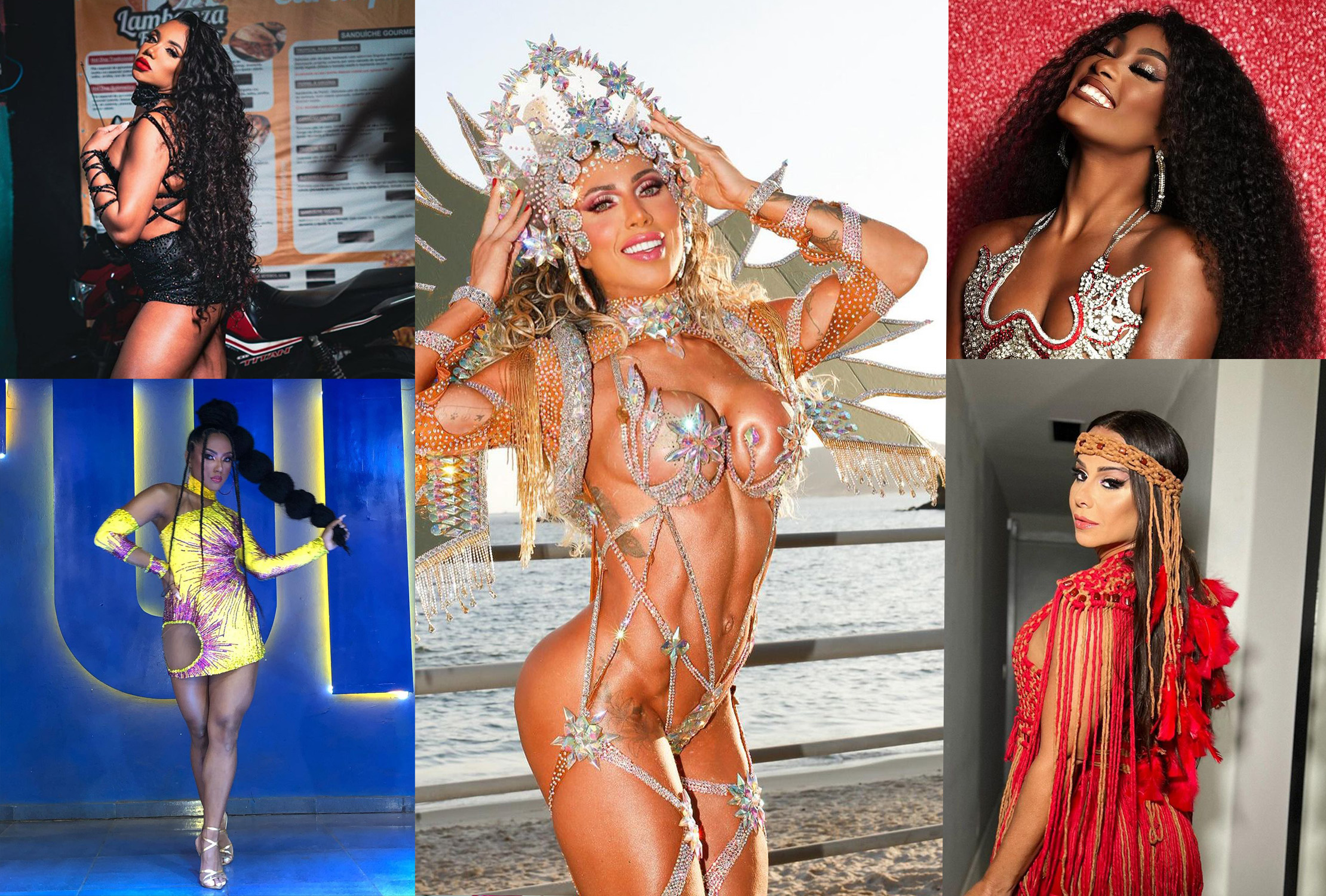 A sensualidade das Rainhas da Sapucaí - Carnaval 2024