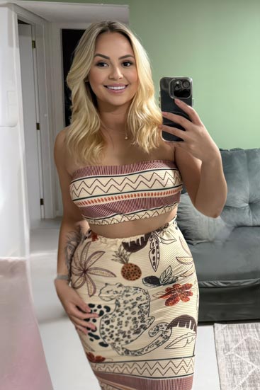 Blonde from Rio Grande do Sul